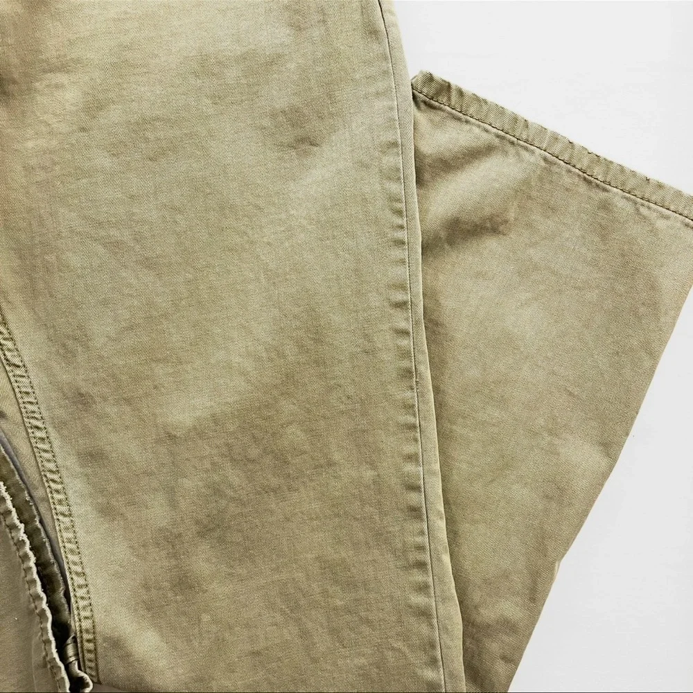 Levi's Men's Beige w/Black Patch‎ Lowrise Straight Fit Jean Pants 38/32